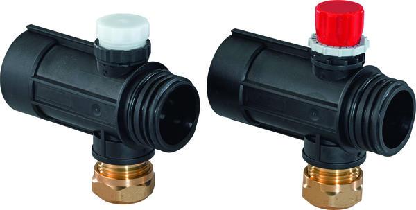 Uponor Magna industriāls kolektors 25x1 1/2'', feed/reverse segment ar saskrūvem PE-Xa caurulei 25x2,3, 1045813 cover photo