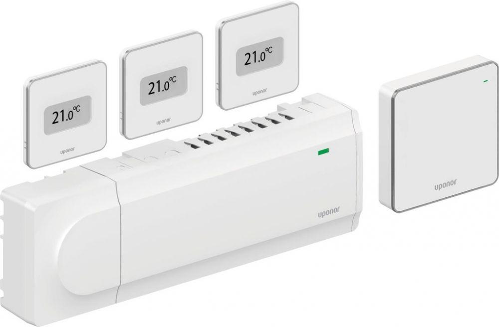Uponor Smatrix Wave start pack Pulse S, 1x R-208, 1x X-265, 3x T-169, 1093284 cover photo