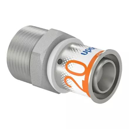 Uponor S-Press PLUS pāreja ar ārējo vītni 20-R3/4''MT, 1070505 cover photo