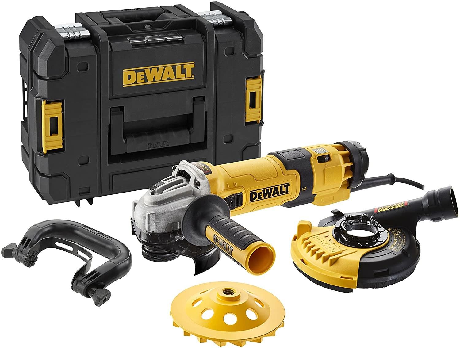 DeWALT lenķa slīpmašīna VS 125mm, 1500W, DWE4257KT-QS cover photo