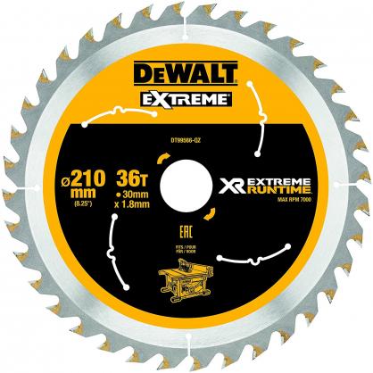 DeWALT zāģripa XR 210mmx30mm 36T, DT99566-QZ cover photo