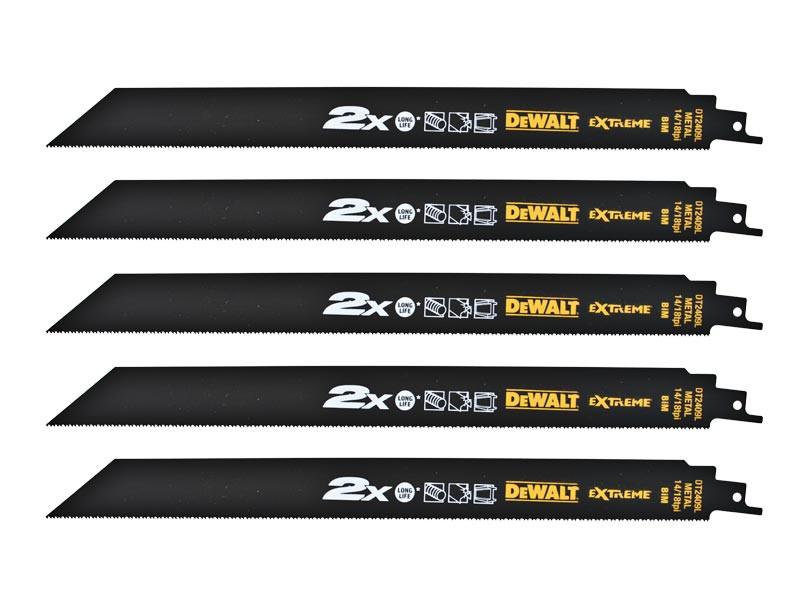 DeWALT zobenzāģis metālam, 305mm 2X 14/18 TPI, 5gb., DT2409L-QZ cover photo