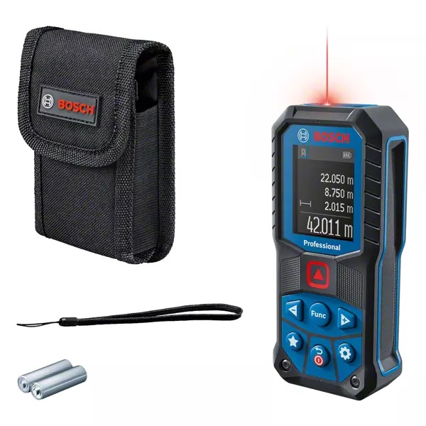 Bosch lāzera tālmērs 2x1.5V 50m GLM 50-22, 0601072S00 cover photo