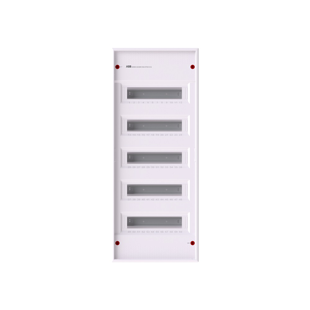 ABB AK660E3 modulārā sadalne v/a 60mod (5x12mod) ar skr. PE, 2CPX032572R9999 cover photo