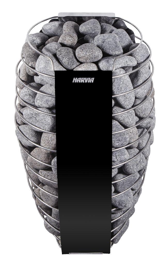 Harvia Spirit SP90E 9.0 kW black elektriskā pirts krāsns, HSPE904M cover photo