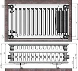 Termolux radiators Tips 33x300x1400 Compact, sānu pievienojums cover photo