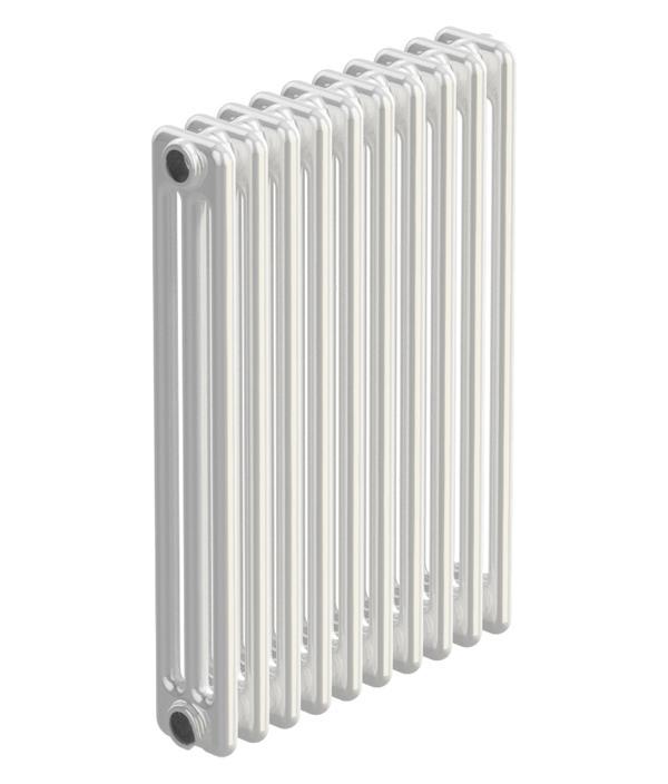 Cordivari Ardesia radiators 3 rindu, H600, 14 sekcijas, balts cover photo