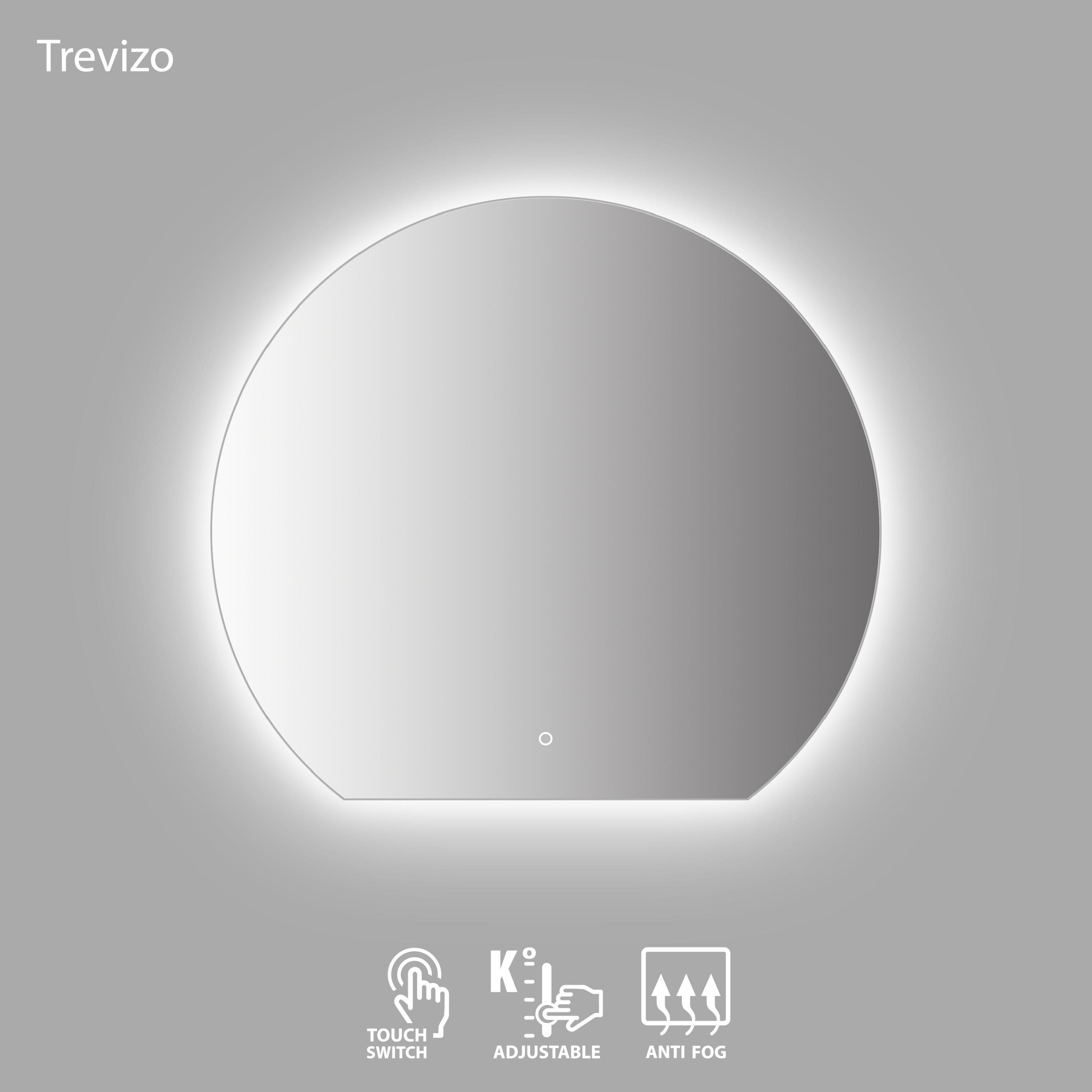 Vento spogulis LED Trevizo 100X90, 2887 cover photo