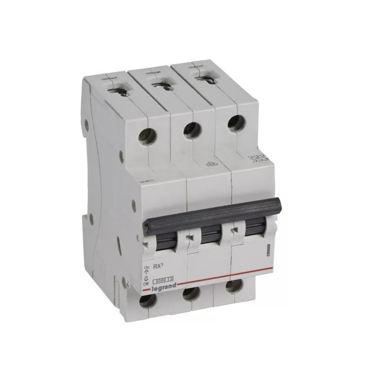 Legrand automātiskais slēdzis 3P C40A 6kA, RX3, 419239 cover photo