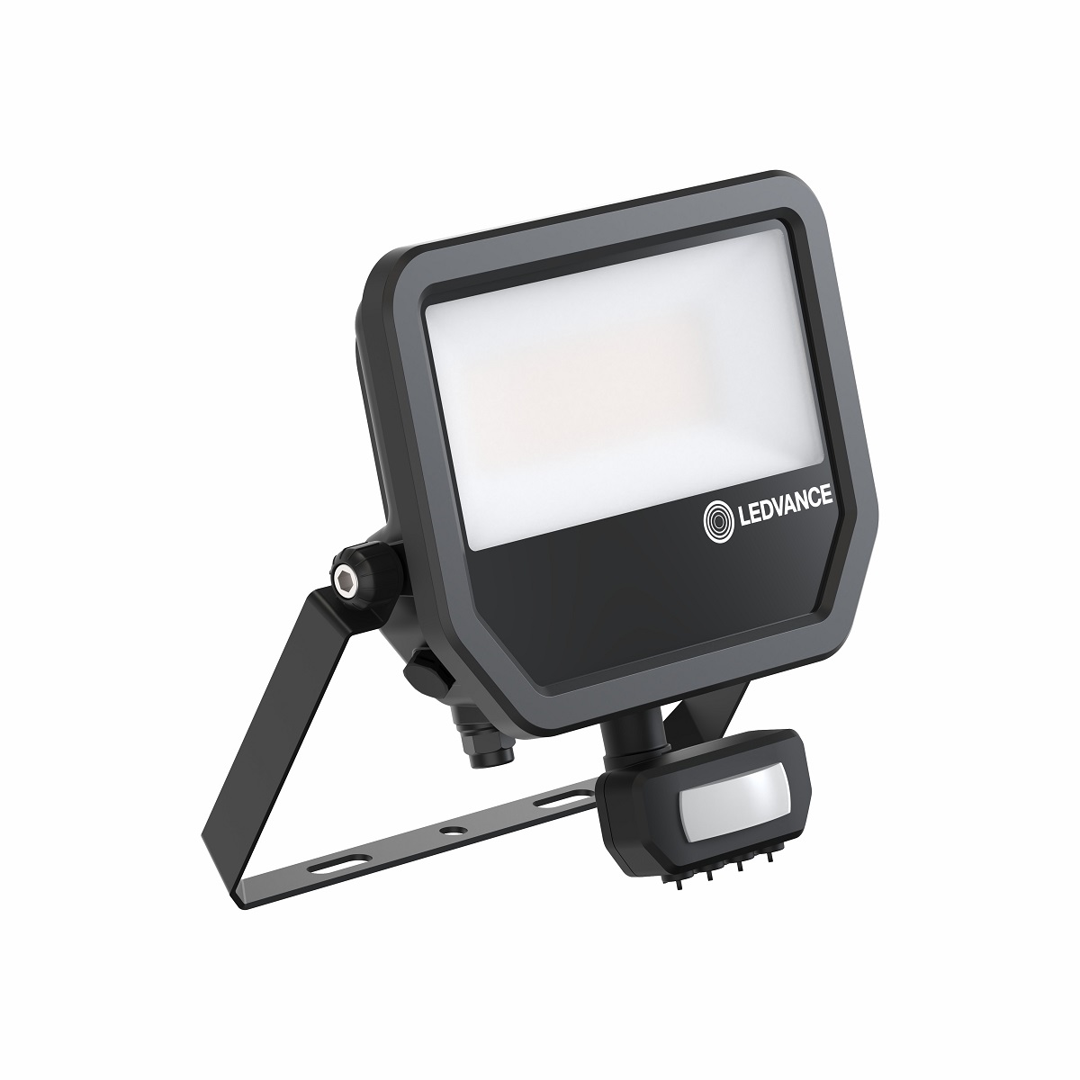 Ledvance LED prožektors ar kustības sensoru 41W 5500lm 3000K melns IP66 FLOODLIGHT 50, 4099854306860 cover photo