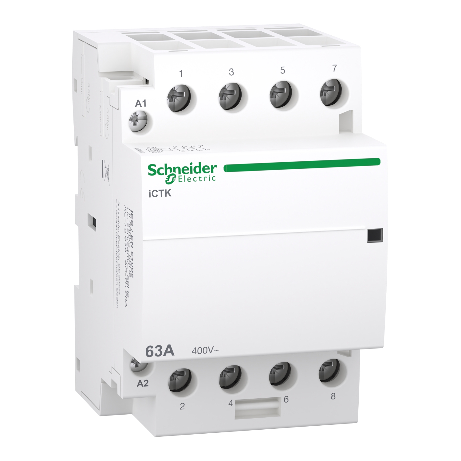Schneider Electric modulārais kontaktors 4P 63A 230VAC 4NO iCTK Acti9K, A9C40463 cover photo