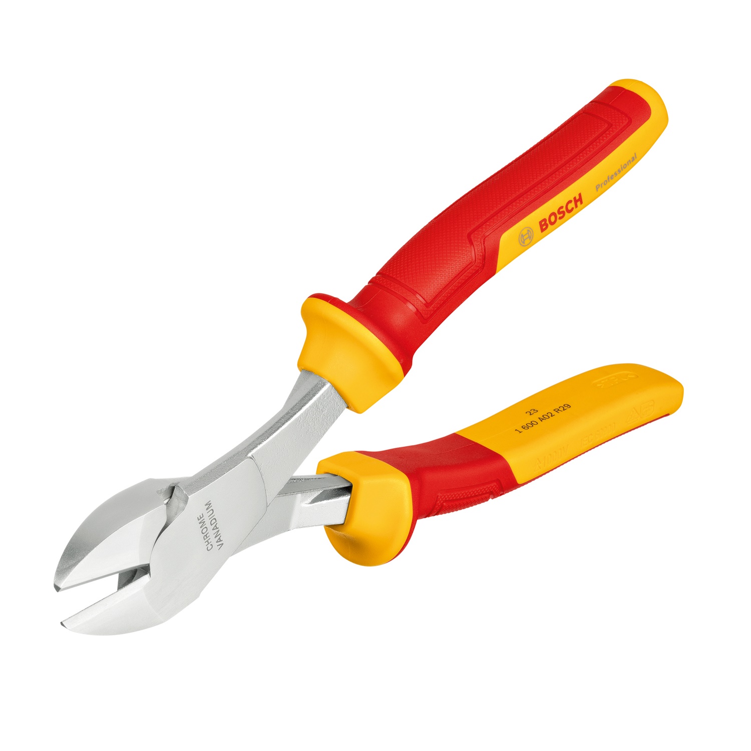 Bosch VDE diagonālās sānu grieznes 200mm, 1600A02NE2 cover photo