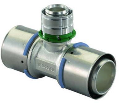 Uponor S-Press trejgabals, 50x32x50mm, 1046926 cover photo
