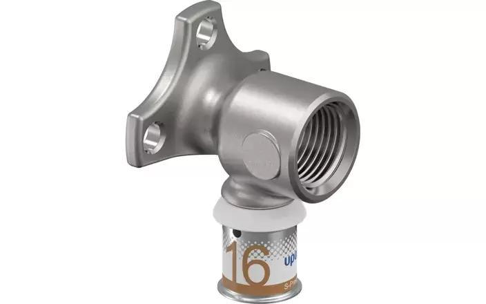 Uponor S-Press Plus sienas izvads ar plāksni, 16x1/2" i, (ausainis), 1070639 cover photo