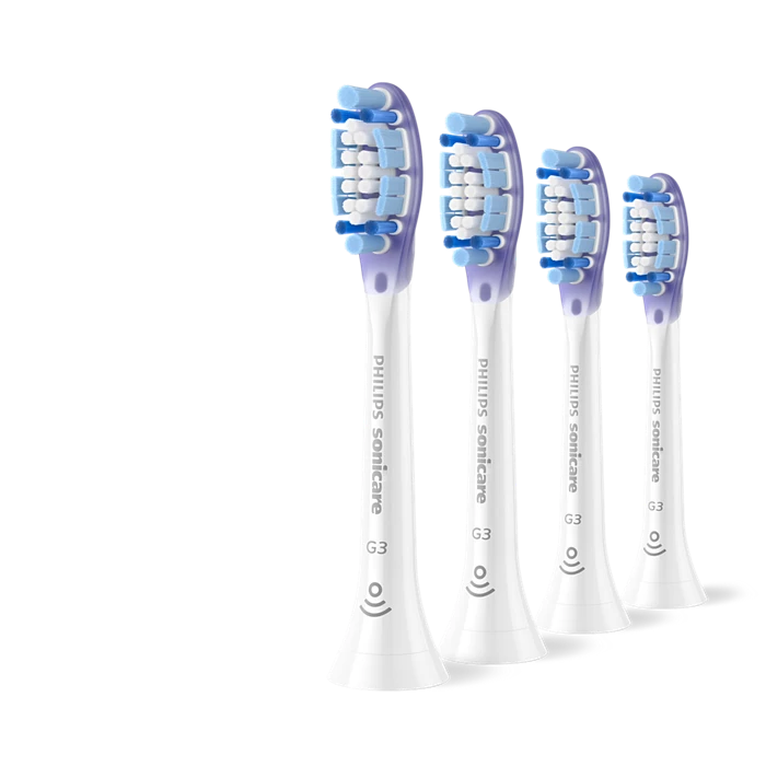 Philips Sonicare G3 Premium Gum Care Standard zobu birstes uzgaļi, 4gab, balts, HX9054/87 cover photo