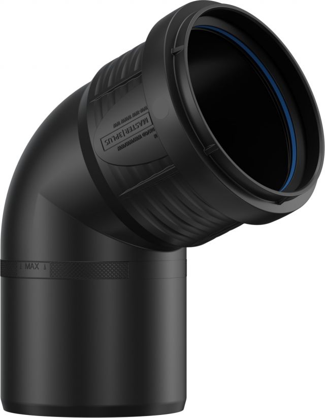 Pipelife PP MASTER3+ līknis Dn 75x67,5°, 175541 cover photo
