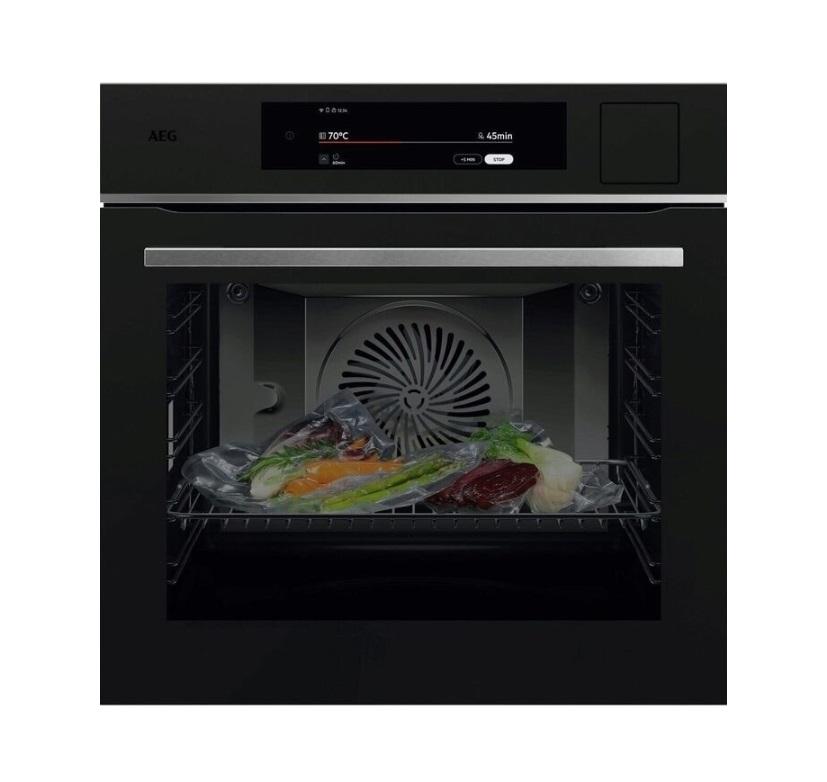 AEG cepeškrāsns, melna matēta, Steampro, AI TasteAs, TP9SB831AT cover photo
