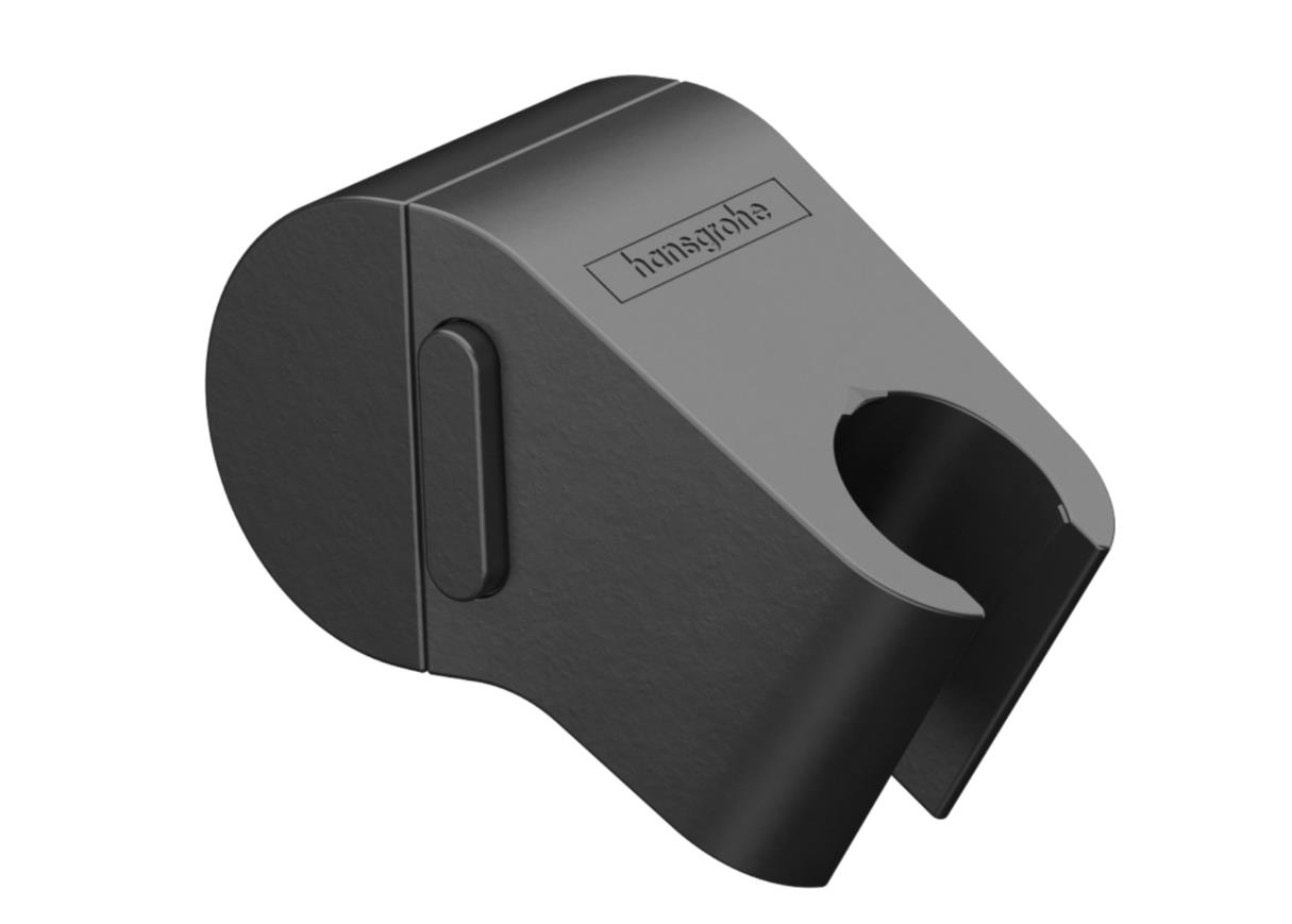 Hansgrohe rokas dušas turētājs Wallstoris, matēts melns, HG27917670 cover photo