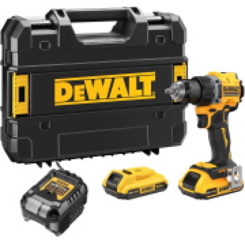 DeWALT urbjmašīna-skrūvgriezis 18V 2x2Ah TSTAK, DCD794D2T-QW cover photo