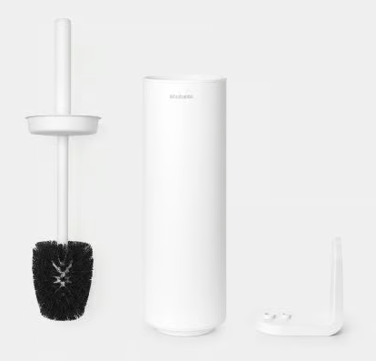 Brabantia tualetes birste ar turētāju MindSet, mineral fresh white, 22303845 cover photo