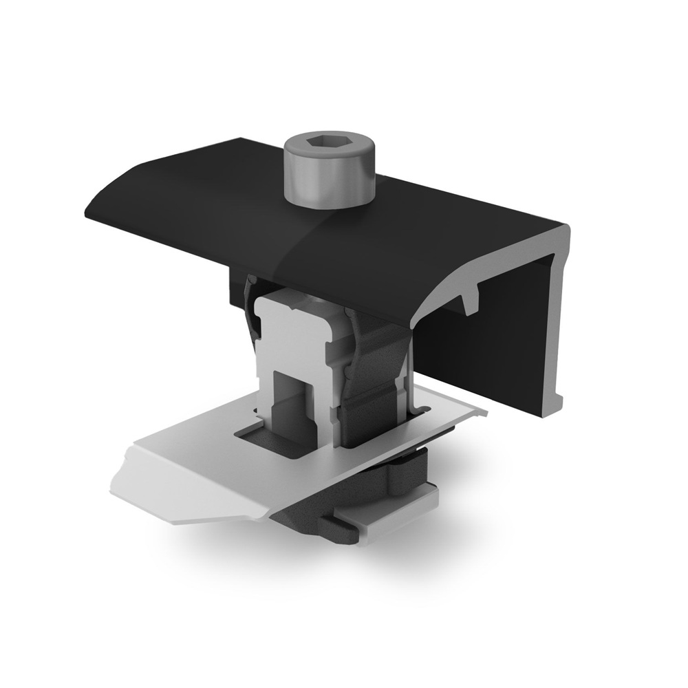 K2 Systems Paneļu fiksators sānu 25-40mm melns K2 Clamp EC, 2004545 cover photo