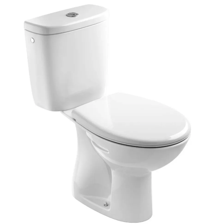 Jika pods ar vāku Euroline, vertikāls izvads, pievads no apakšas, balts, H8677970007881 cover photo
