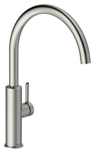 Damixa IRIS virtuves maisītājs High snīpis STEEL (PVD), 910704625 cover photo