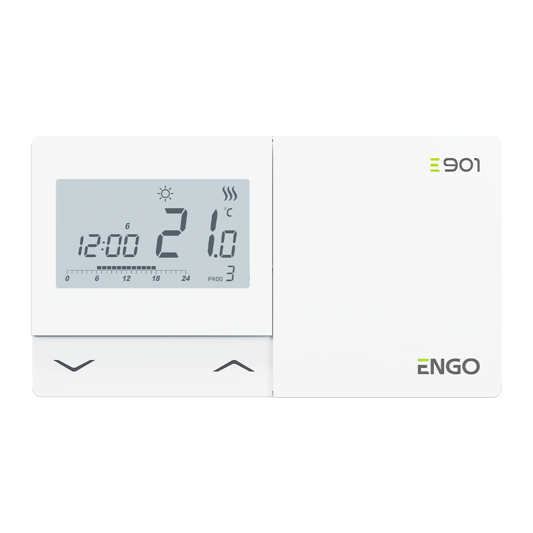 ENGO Controls programmējams, vadu temperatūras regulators E901, 932322911 cover photo