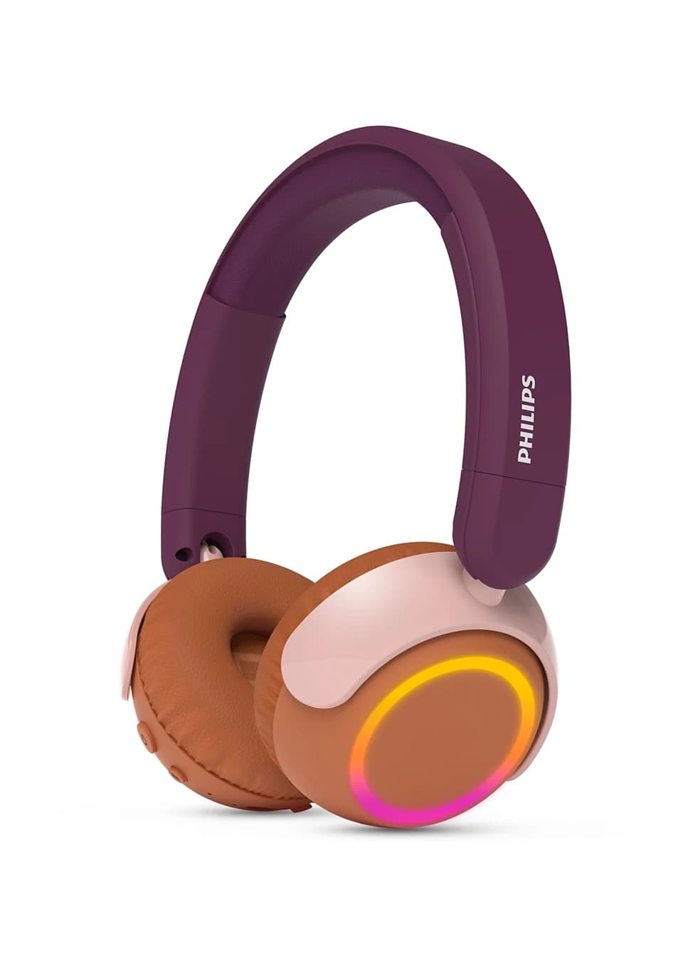 Philips on-ear austiņas ar Bluetooth bērniem, violets/oranžs, TAK4200MP/00 cover photo