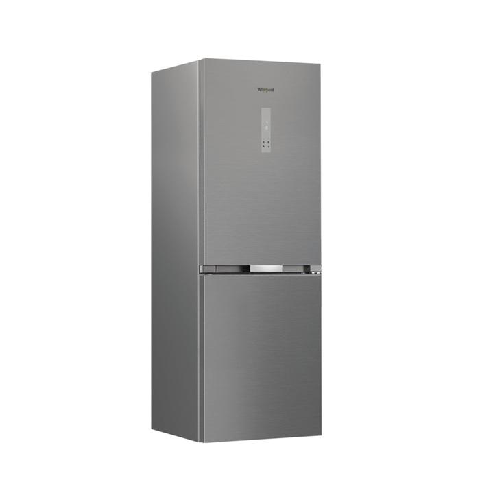 Whirlpool ledusskapis ar saldētavu, 187cm, E, NF, sudraba, WHK26362XP4E cover photo