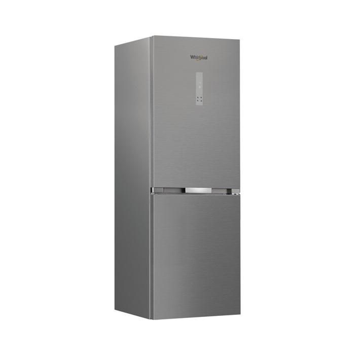 Whirlpool ledusskapis ar saldētavu, 187cm, B, NF, pearl inox, WHK26364XP7E cover photo