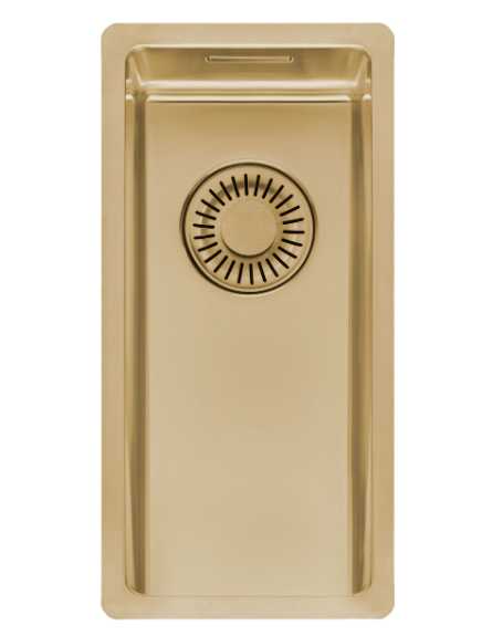 Reginox virtuves izlietne New York Comfort 18x40 (L), viena bļoda, 220x440mm, gold II, R39380 cover photo