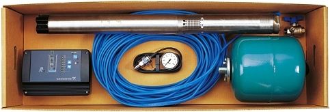 Grundfos dziļurbuma sūknis SQE 3-105 P1-2.54kW CU301+80m (96524508), 112032 cover photo