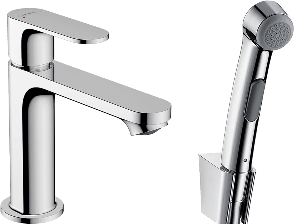 Hansgrohe Rebris S Bidette 110 izlietnes maisītājs, hroms, 72215000 cover photo