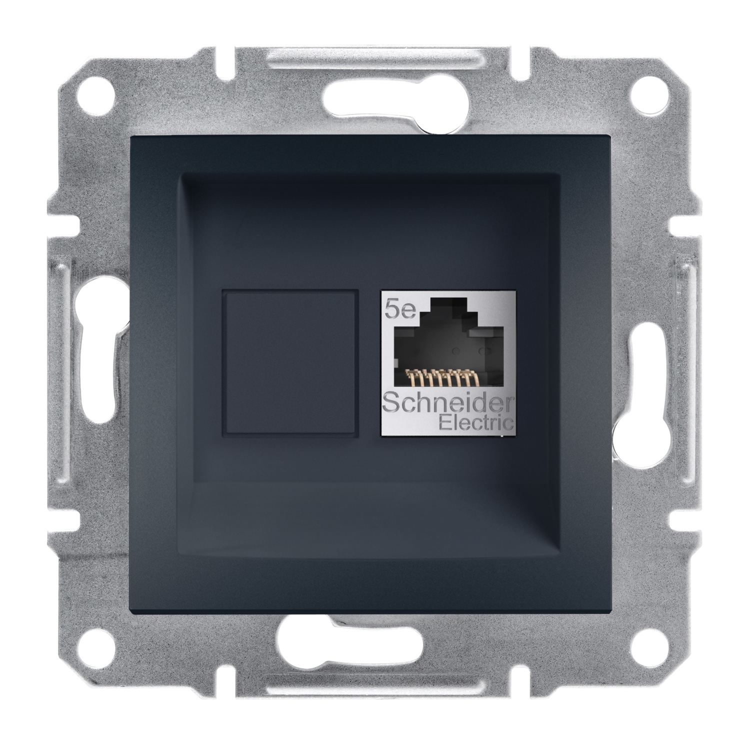 Schneider Electric datu ligzda 1XRJ45 CAT.5E, z/a, antracīts, Asfora, EPH4300171 cover photo