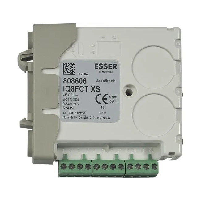 Honeywell retranslatora modulis IQ8FCT XS FlexES Esser, 808606 cover photo