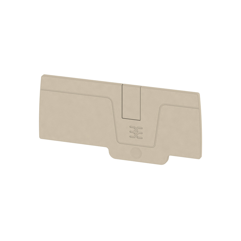 Weidmuller spaiļu bloka gala vāciņš 2.1mm pelēks, AEP 3C 6 der A3C 6 Push-in, 1991940000 cover photo