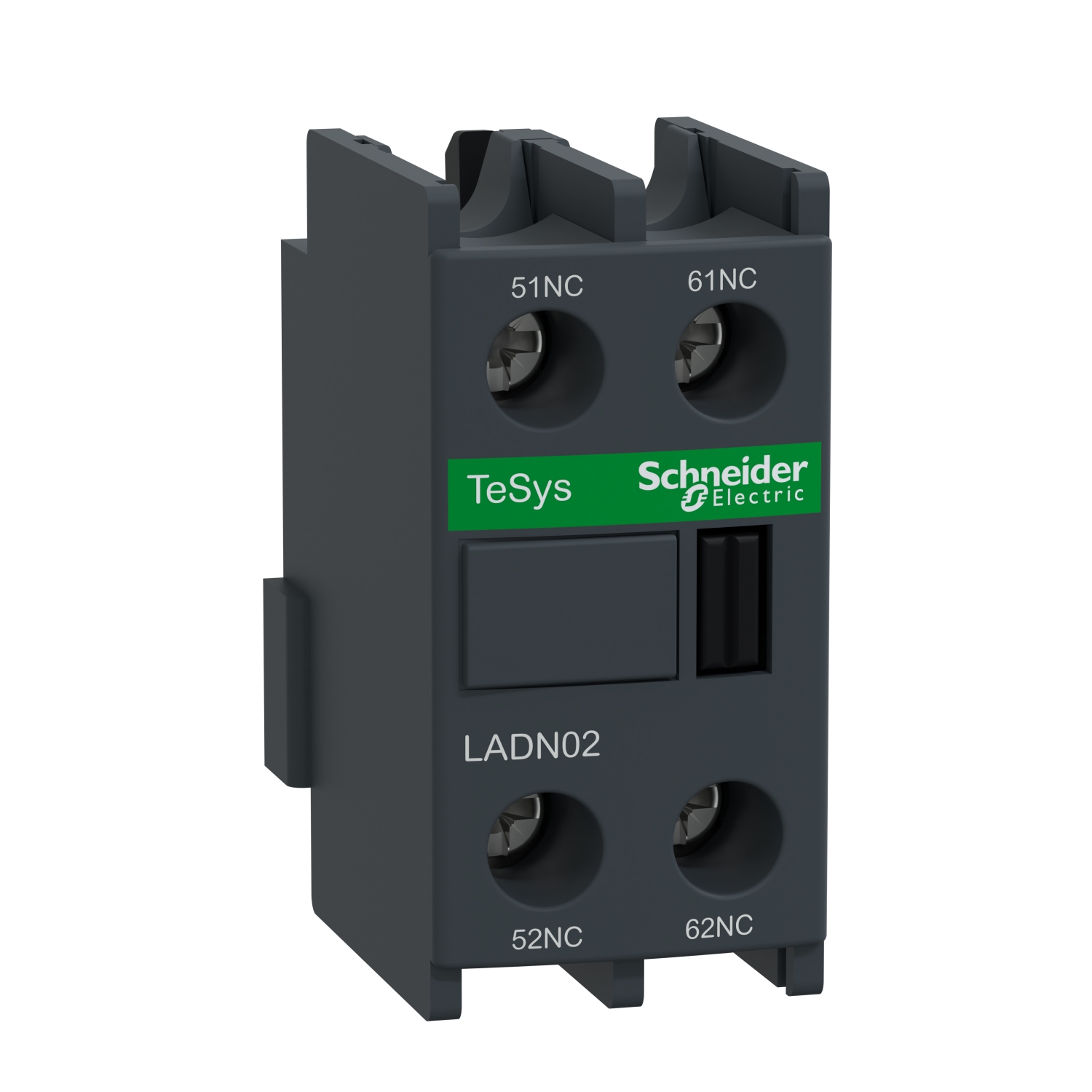 Schneider Electric palīgkontakts 2NC 10A no priekšas TeSys D, LADN02 cover photo