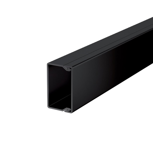 OBO Betterman kabeļu kanāls 40x25mm 2m PVC melns (24m/iepak.) WDK25040SW, 6026488 cover photo