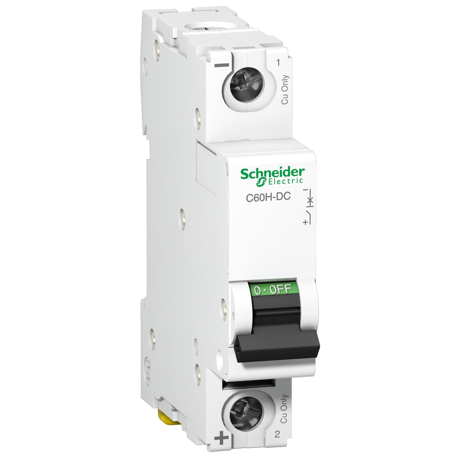 Schneider Electric automātiskais slēdzis 1P C2A Acti9 C60H-DC<br />, A9N61502 cover photo