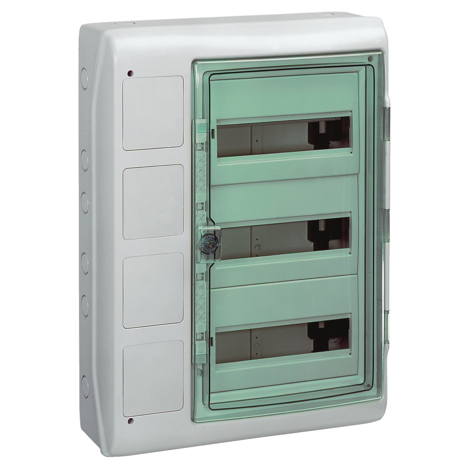 Schneider Electric sadalne v/a 36mod +4k-l. pelēka ar caursp. durvīm IP65 Kaedra, 13992 cover photo