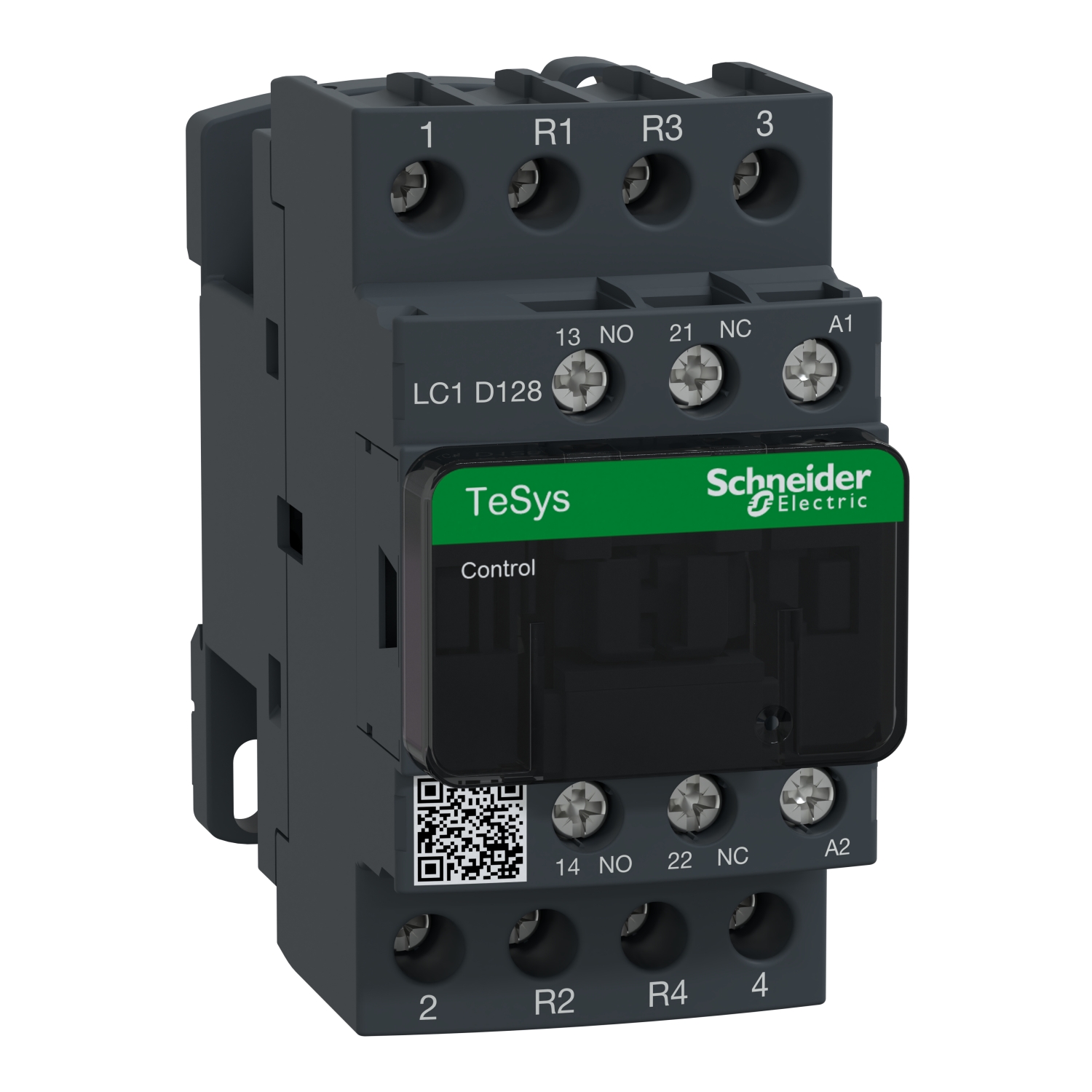 Schneider Electric magnētiskais kontaktors 25A 120VAC 2NO/2NC+1NO/1NC, LC1D128G7 cover photo