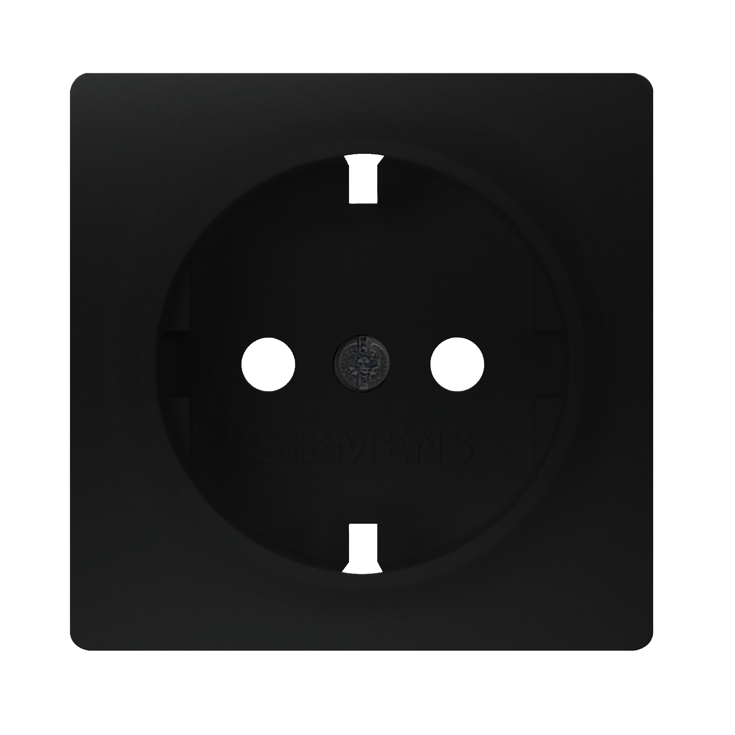 Siemens kontaktligzda 1-v z/a zem Soft Black Melns Matēts DELTA, 5UB1511-0SB01 cover photo
