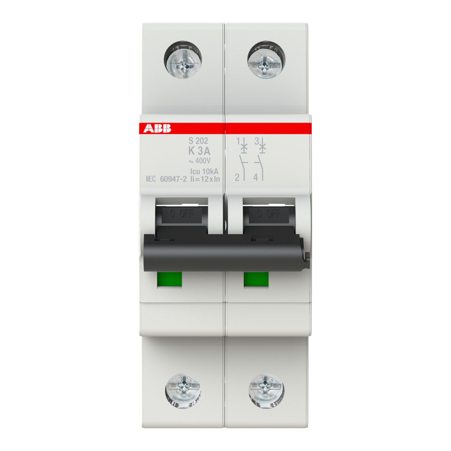 ABB automātslēdzis S202-K3, 2CDS252001R0317 cover photo