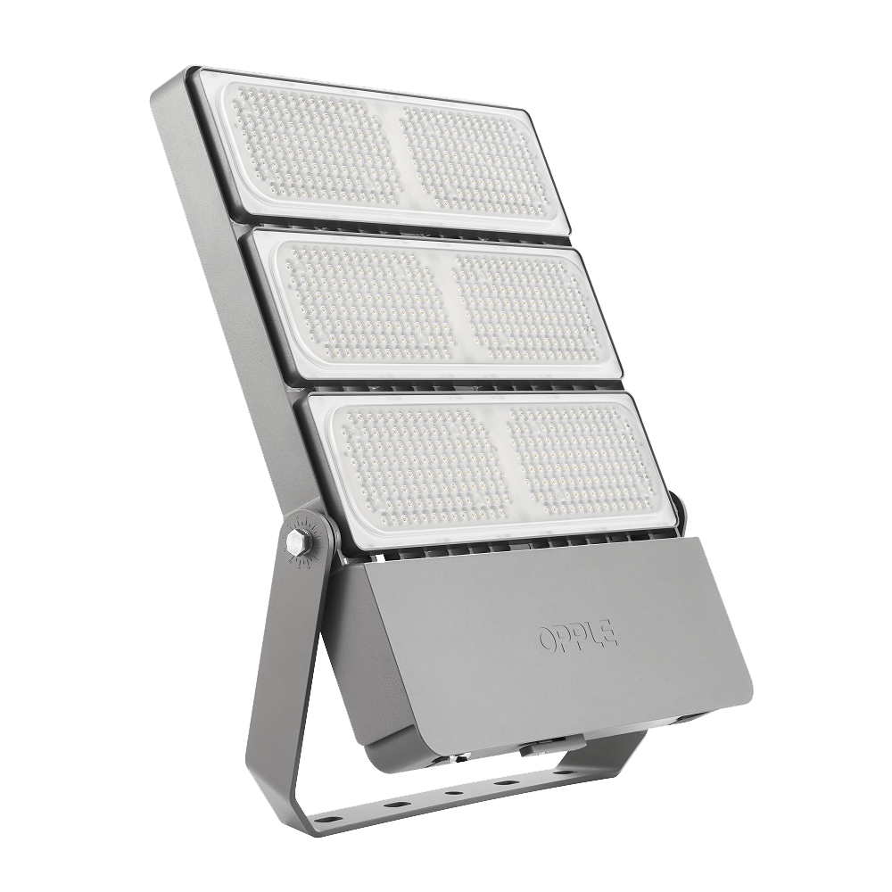 Opple LED prožektors 250W 35000lm 5700K IP66 pelēks LEDFloodMo-P, 709000059600 cover photo