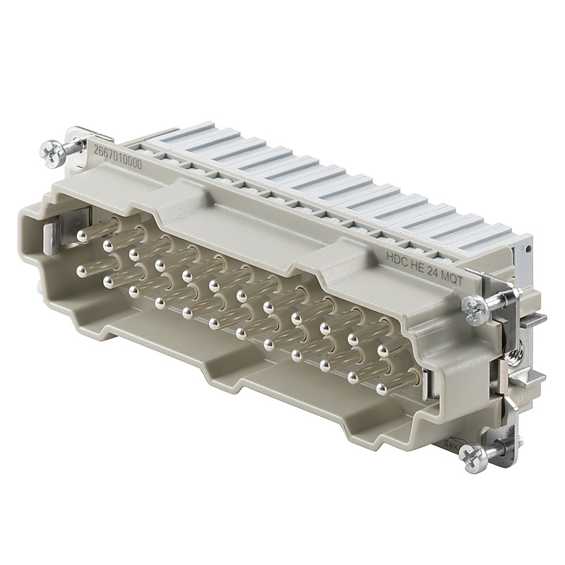 Weidmuller industriālā savienojuma kontakti 24P 16A 8-izm., HDC HE 24 MQT, 2667010000 cover photo