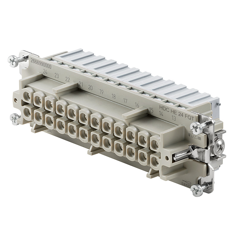 Weidmuller industriālā savienojuma kontakti 24P 16A 8-izm., HDC HE 24 FQT, 2666990000 cover photo