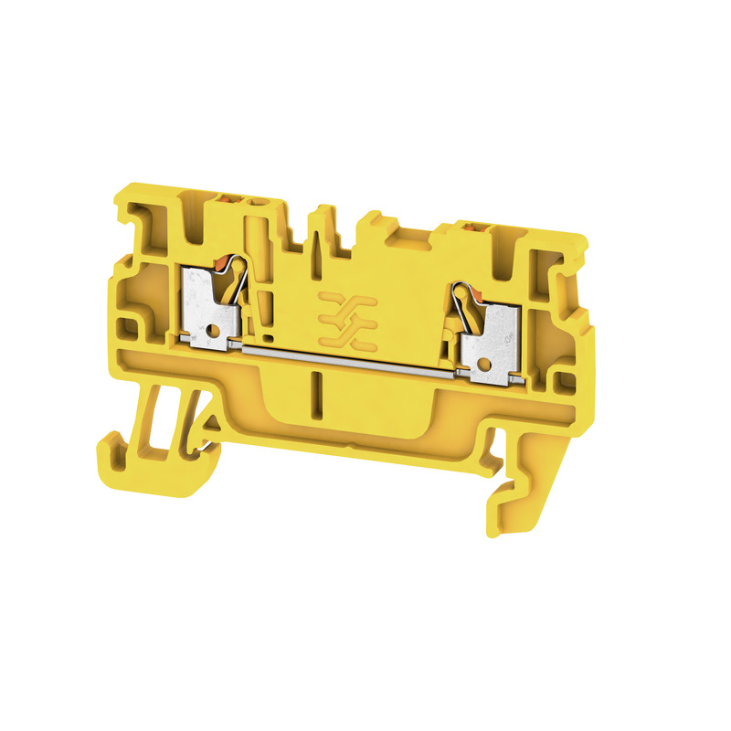 Weidmuller savienojuma spaile 1Px2kont. 1.5mm2 17.5A 3.5mm dzeltena A2C 1.5 WT, 2508190000 cover photo