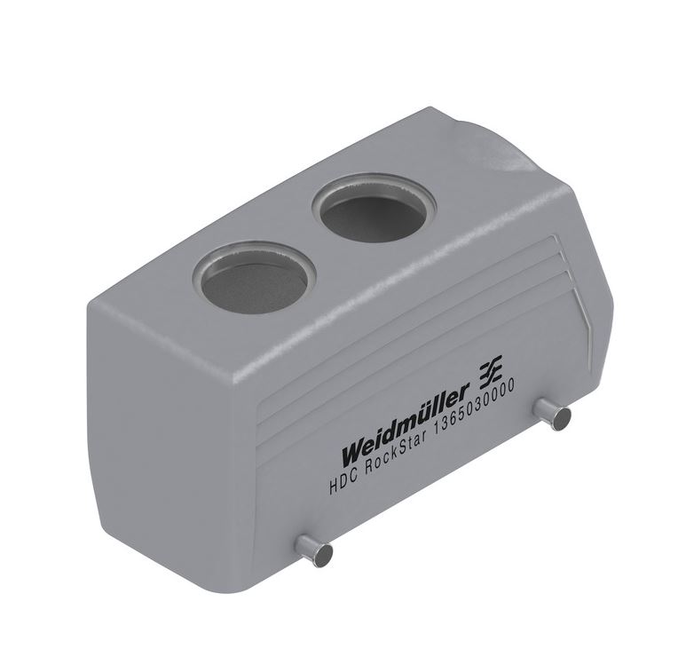 Weidmuller industriālā savienojuma korpuss IP65 8-izm., HDC 64D TOBU 2M32G, 1009710000 cover photo