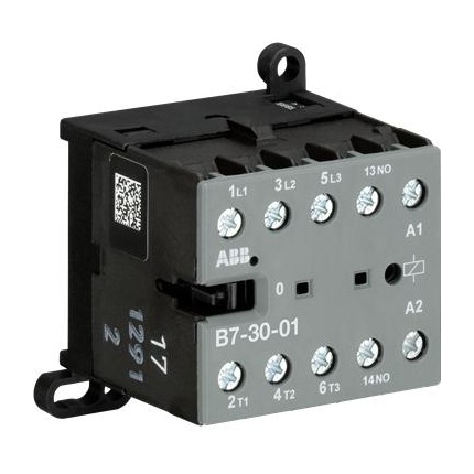 ABB magnētiskais kontaktors 5.5kW 16A 230VAC 3NO+1NC B7, GJL1311001R8010 cover photo